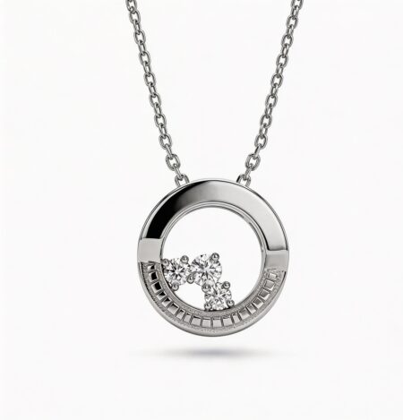 Collier or blanc Message