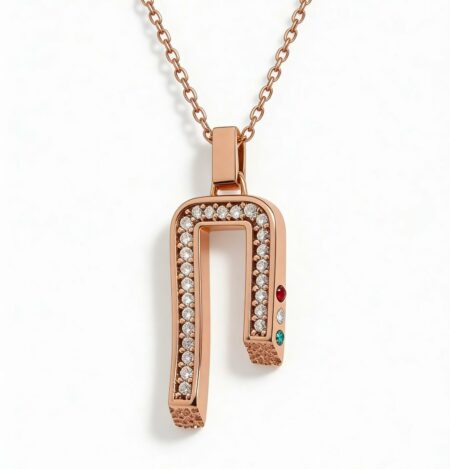 Collier or rose Broken chain