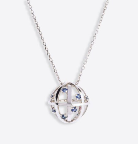 Collier argent et Zircon SevenSeas